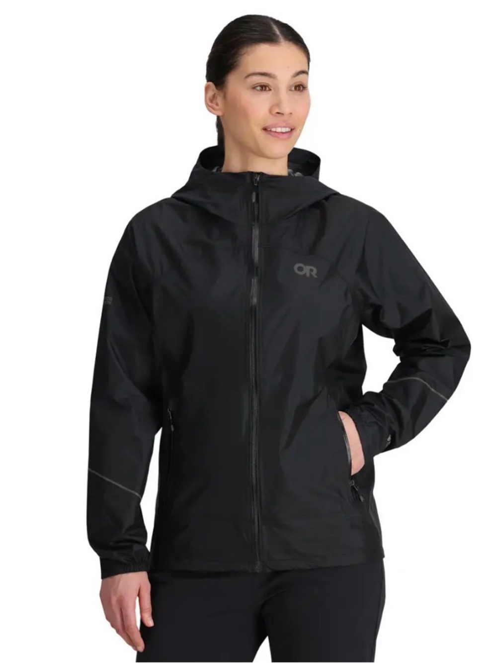 Outdoor Research Helium Rain Jacket in Plum